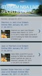 Mobile Screenshot of nbalivestreaming.blogspot.com