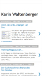 Mobile Screenshot of karin-waltenberger.blogspot.com