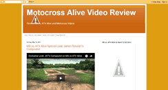 Desktop Screenshot of motocrossalive.blogspot.com