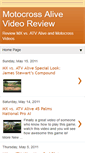 Mobile Screenshot of motocrossalive.blogspot.com