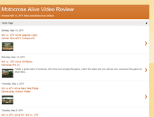 Tablet Screenshot of motocrossalive.blogspot.com