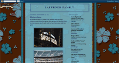 Desktop Screenshot of laturnerfamily.blogspot.com