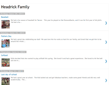 Tablet Screenshot of headrickfamily.blogspot.com