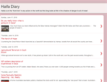 Tablet Screenshot of haifadiarist.blogspot.com