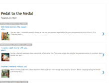 Tablet Screenshot of pedaltothemedal-tj.blogspot.com