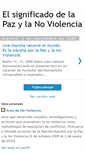 Mobile Screenshot of elsignificadodelapazylanoviolencia.blogspot.com