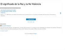 Tablet Screenshot of elsignificadodelapazylanoviolencia.blogspot.com