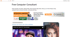 Desktop Screenshot of freecomputerconsultant.blogspot.com