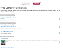 Tablet Screenshot of freecomputerconsultant.blogspot.com