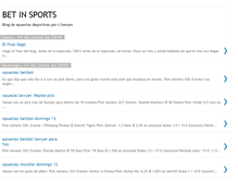 Tablet Screenshot of betinsports.blogspot.com