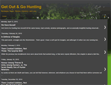 Tablet Screenshot of getoutandgohunting.blogspot.com