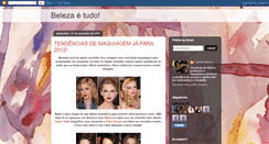 Desktop Screenshot of belezaetudocamillanunes.blogspot.com