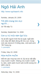 Mobile Screenshot of ngohaianh.blogspot.com
