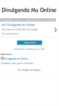 Mobile Screenshot of divulgando-muonline.blogspot.com