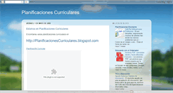 Desktop Screenshot of planificacioncurricular.blogspot.com