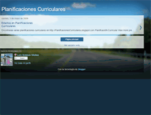 Tablet Screenshot of planificacioncurricular.blogspot.com