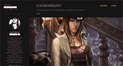 Desktop Screenshot of joshburnsart.blogspot.com