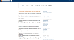 Desktop Screenshot of no-passport.blogspot.com