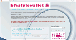 Desktop Screenshot of lifestyleoutlet.blogspot.com