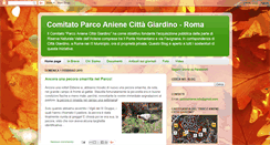 Desktop Screenshot of comitatoparcoaniene.blogspot.com