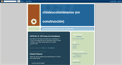 Desktop Screenshot of chistecol.blogspot.com