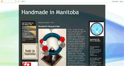 Desktop Screenshot of handmadeinmanitoba.blogspot.com