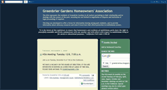 Desktop Screenshot of greenbrierhoa.blogspot.com