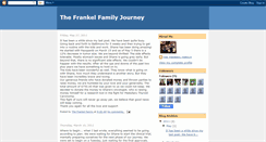 Desktop Screenshot of frankelfamilyjourney.blogspot.com