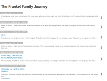 Tablet Screenshot of frankelfamilyjourney.blogspot.com
