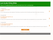 Tablet Screenshot of laclaudalzira.blogspot.com