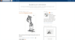 Desktop Screenshot of barclay-studio.blogspot.com