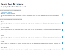 Tablet Screenshot of ganhecompayperuse.blogspot.com