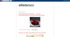 Desktop Screenshot of ellielarocc.blogspot.com