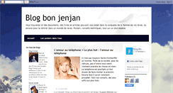 Desktop Screenshot of blogbonjenjan.blogspot.com
