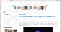 Desktop Screenshot of darleenramli.blogspot.com