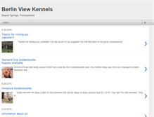 Tablet Screenshot of berlinviewkennels.blogspot.com