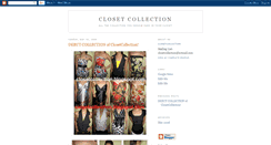 Desktop Screenshot of closetcollection.blogspot.com