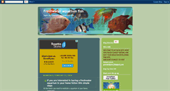 Desktop Screenshot of freshwaterfish1250.blogspot.com