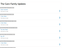 Tablet Screenshot of cannfamilyupdates.blogspot.com