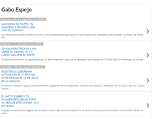 Tablet Screenshot of espejogabo.blogspot.com