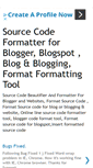 Mobile Screenshot of codeformatter.blogspot.com