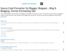 Tablet Screenshot of codeformatter.blogspot.com