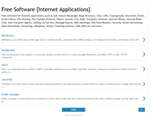Tablet Screenshot of free-internetsoftware.blogspot.com