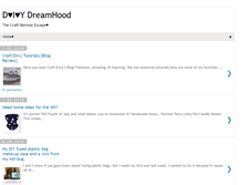 Tablet Screenshot of diydreamhood.blogspot.com