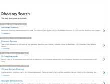 Tablet Screenshot of dirsearch.blogspot.com
