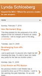 Mobile Screenshot of lyndaschlosberg.blogspot.com