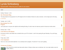 Tablet Screenshot of lyndaschlosberg.blogspot.com