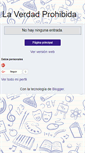 Mobile Screenshot of laverdadprohibida.blogspot.com