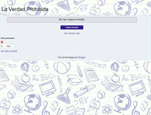 Tablet Screenshot of laverdadprohibida.blogspot.com