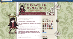 Desktop Screenshot of minimumbler.blogspot.com